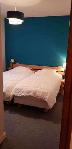 chambre avec grand lit